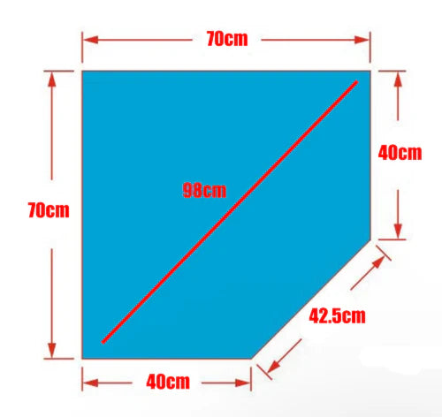 3 BAY SHELVING OFFER! | Blue | 400mm Deep | Ref:BS016