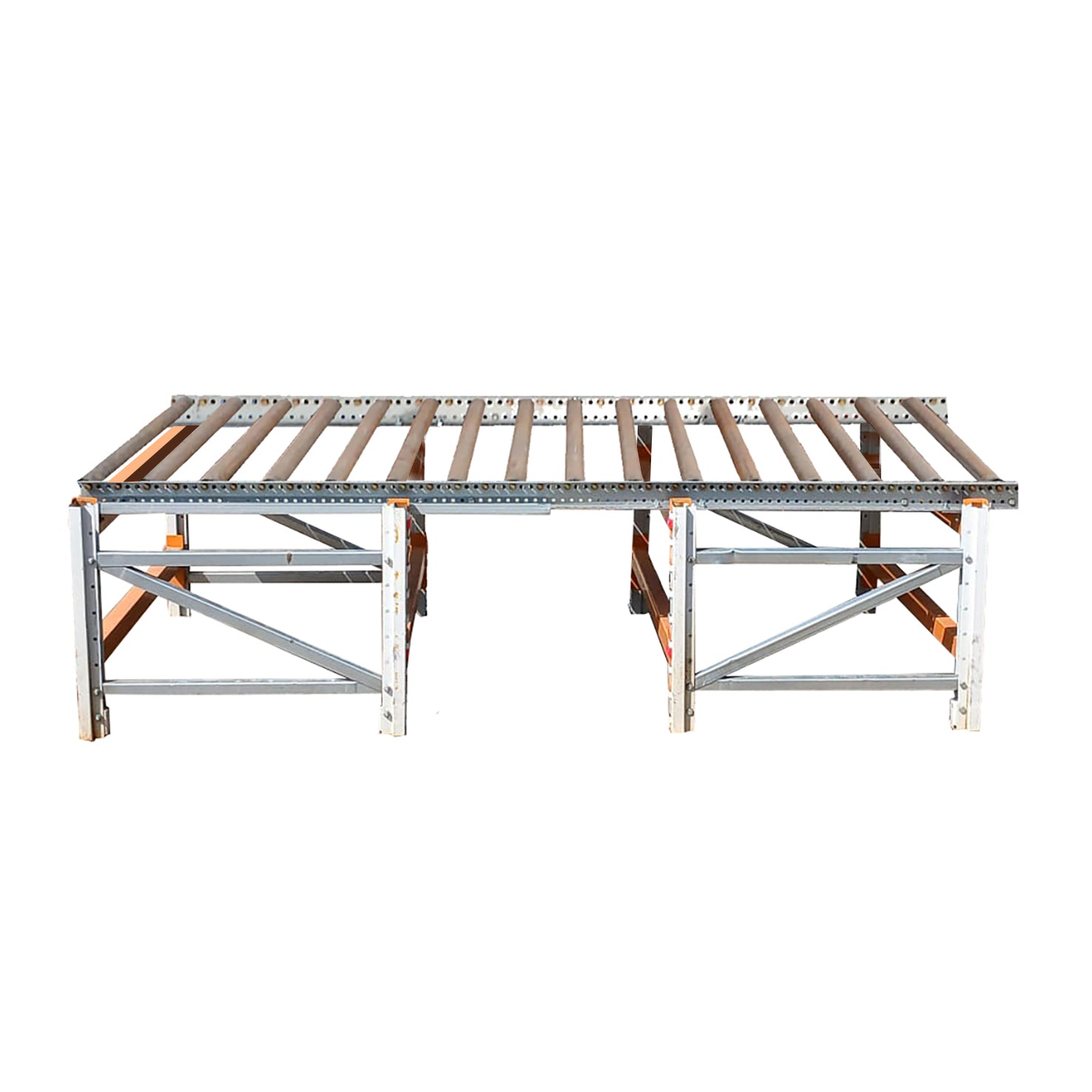 Heavy Duty Used Gravity 16 Roller Conveyor-73cm H Legs (Ref:GRC03)