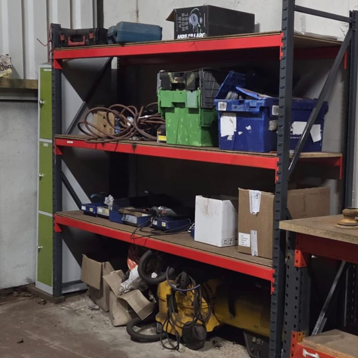 APEX Long Span Shelving 2.5m Long 600mm Deep (Used) Ref:LS031