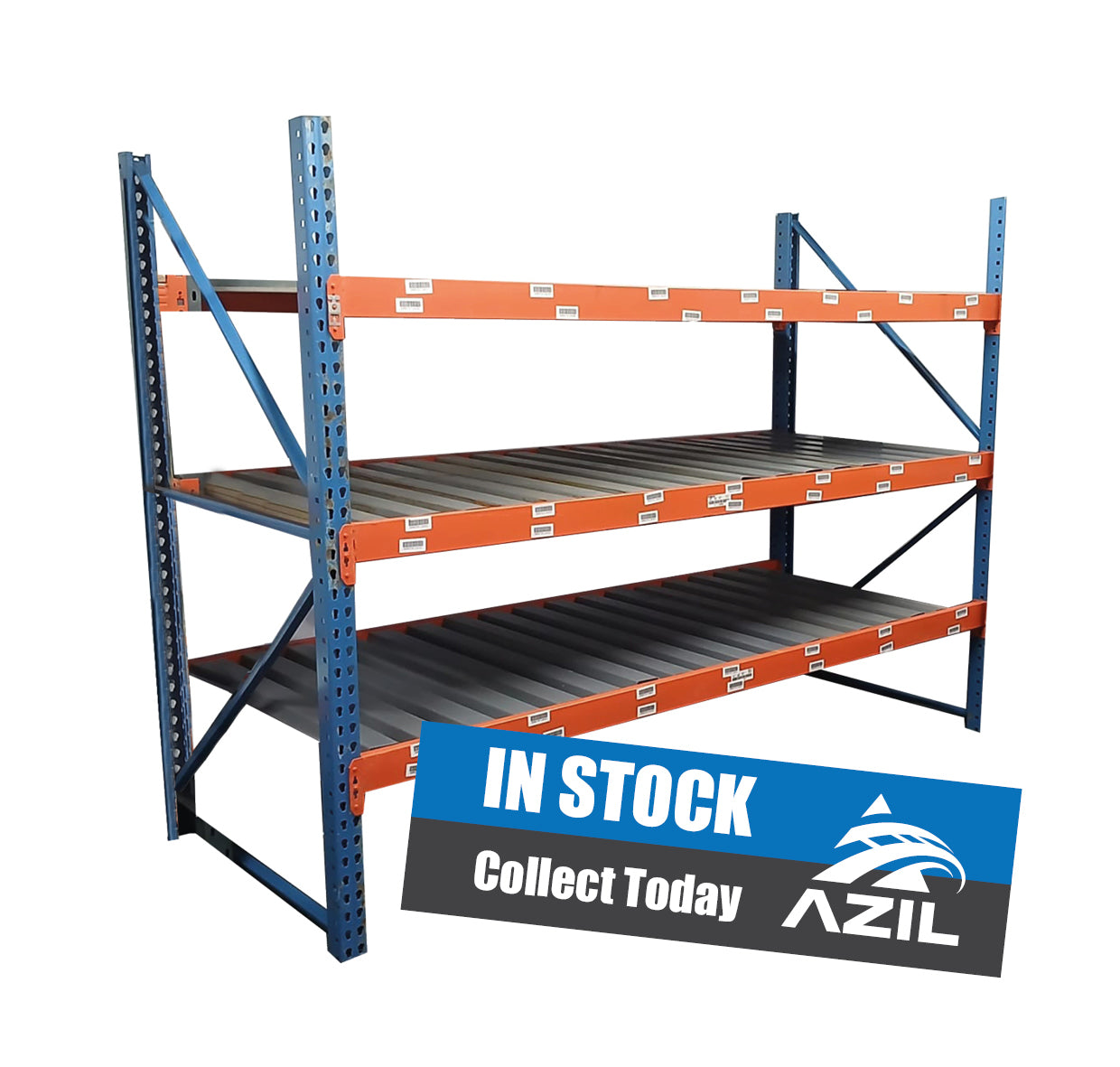 Longspan Polypal Shelving 3.2m (LS033)