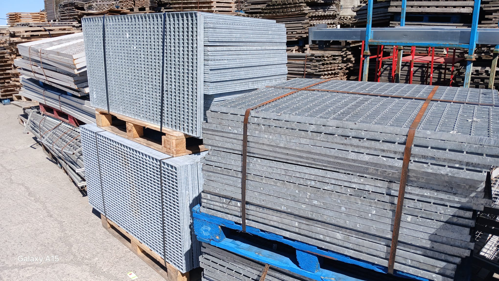 Galvanised Steel Walkway Flow Forge Grates / Panels