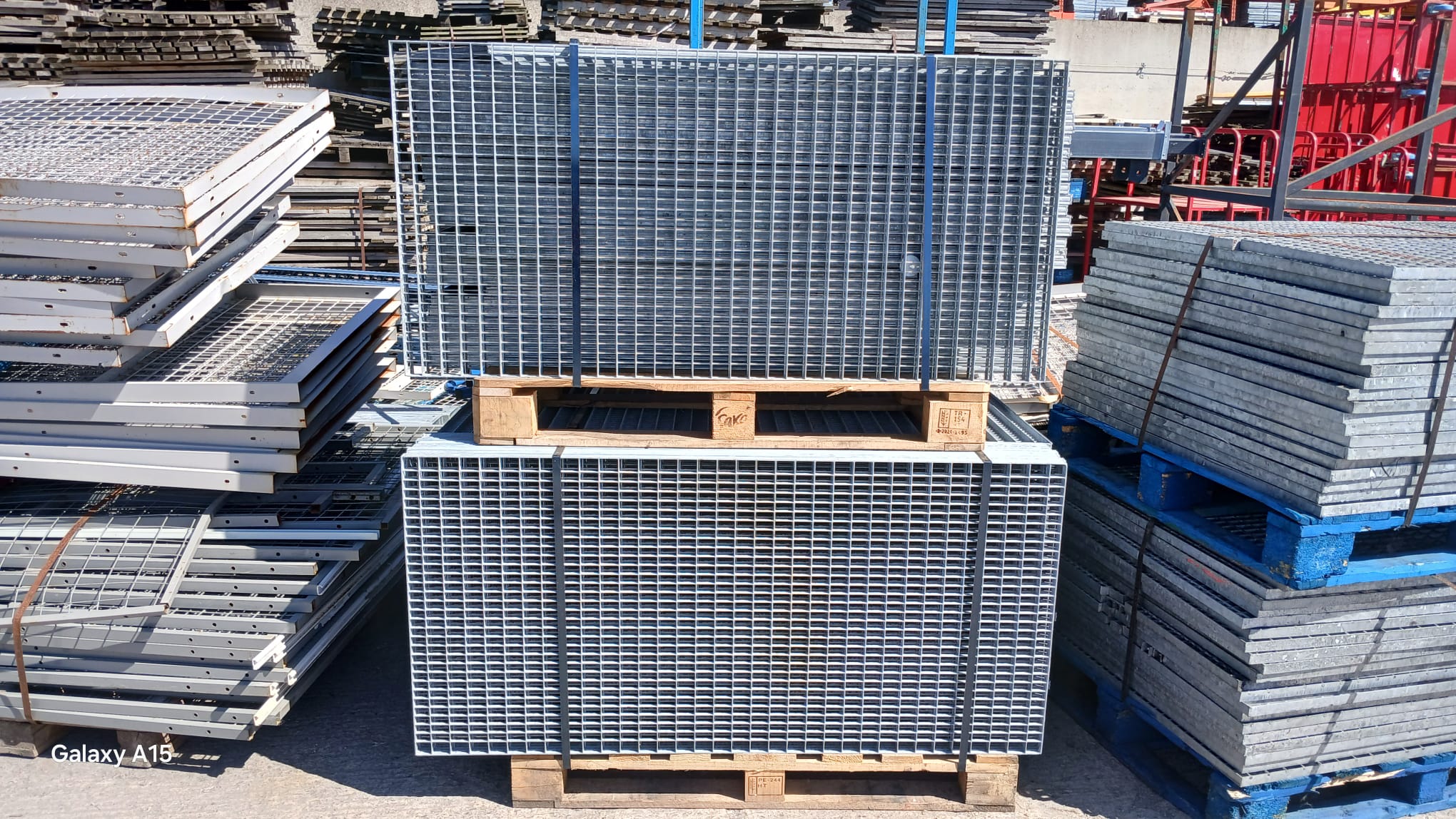 Galvanised Steel Walkway Flow Forge Grates / Panels
