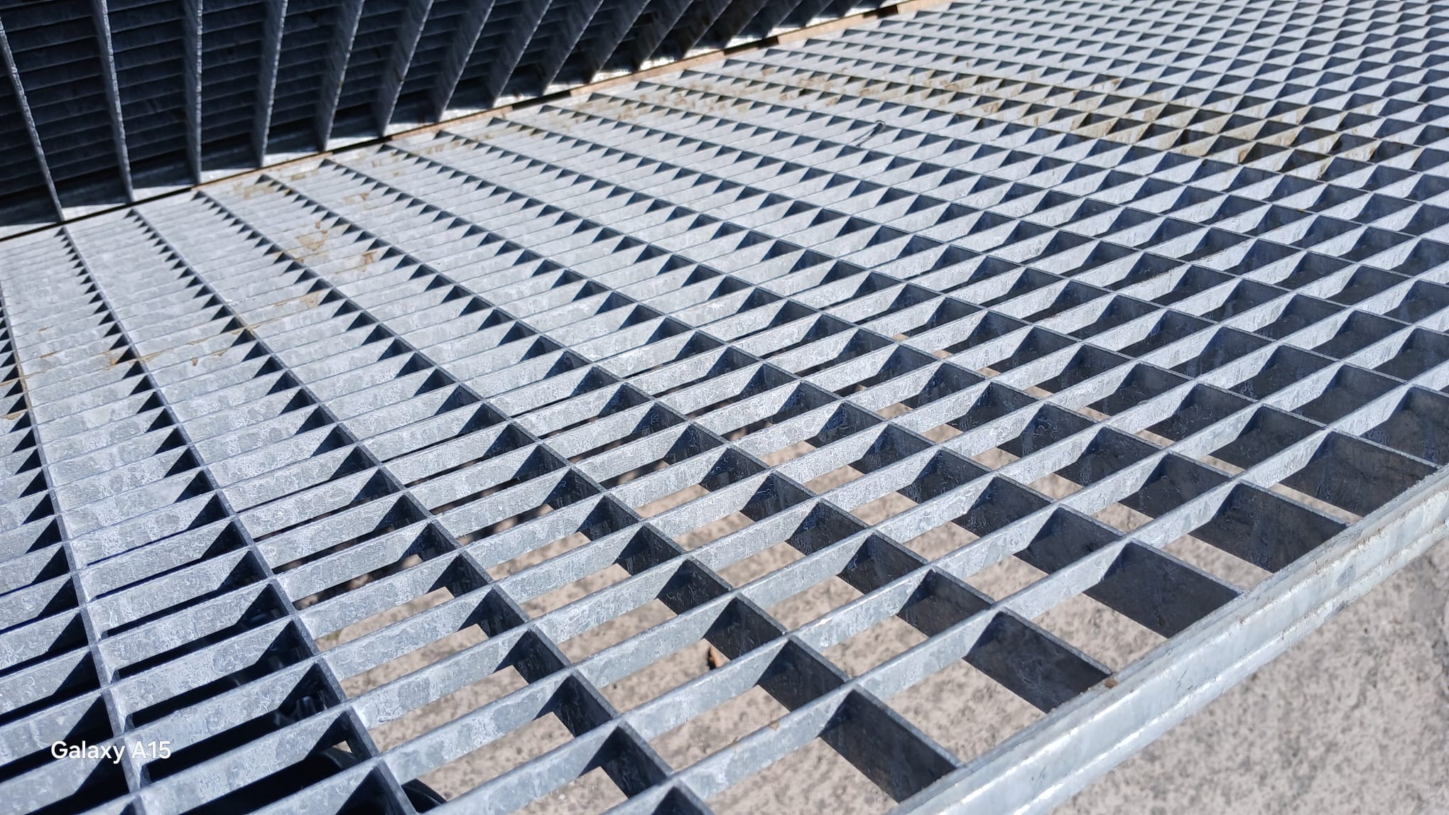 Galvanised Steel Walkway Flow Forge Grates / Panels