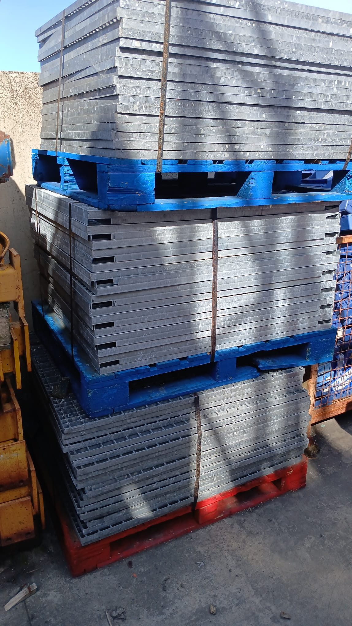 Galvanised Steel Walkway Flow Forge Grates / Panels