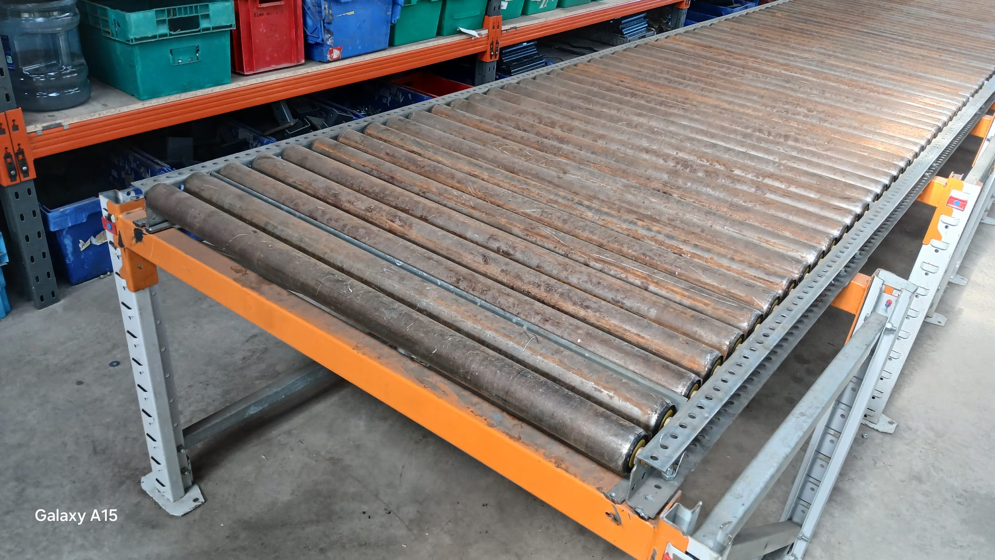 Heavy Duty Used Gravity 32 Roller Conveyor-90cm H Legs (Ref:GRC06)