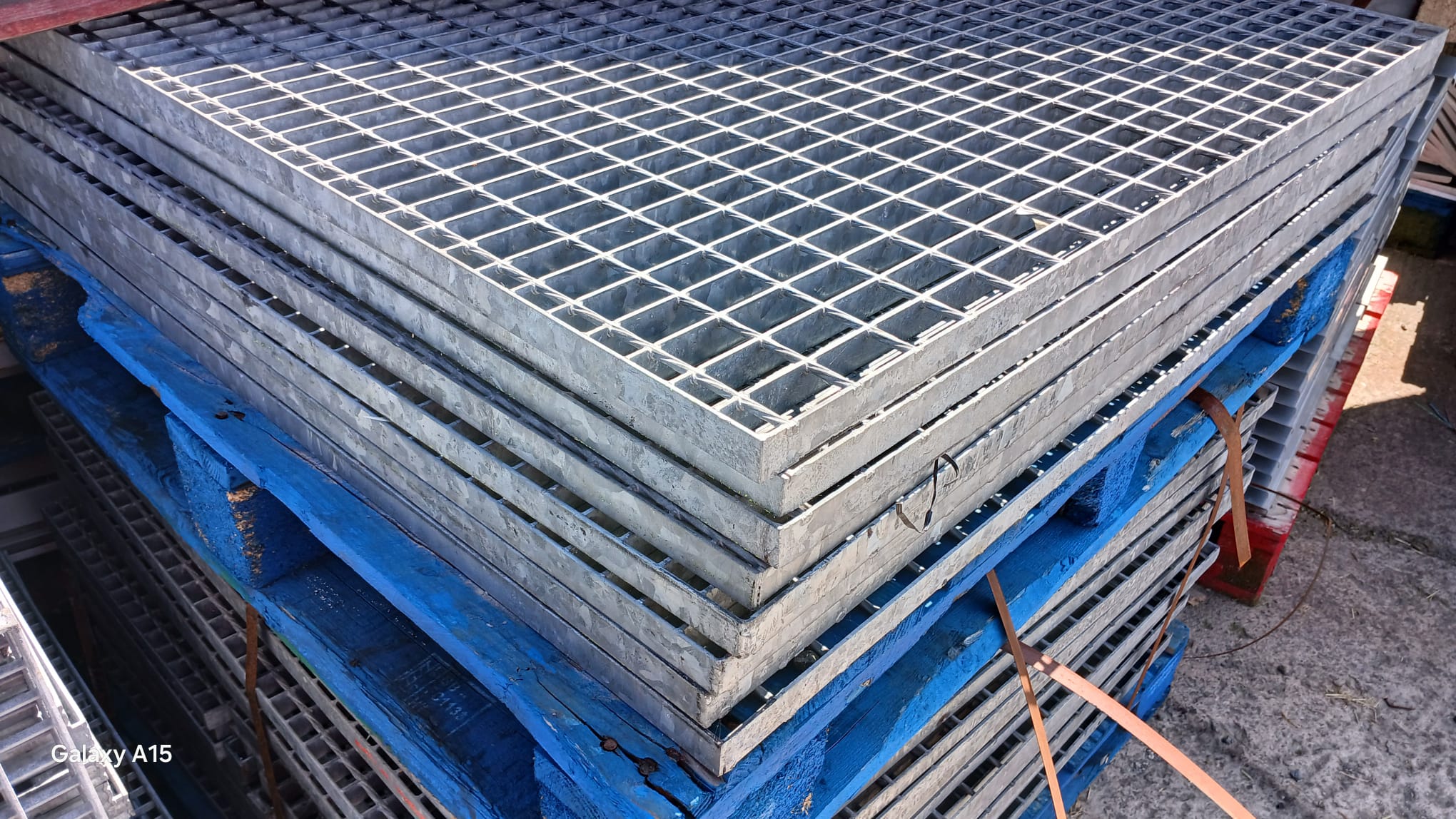 Galvanised Steel Walkway Flow Forge Grates / Panels
