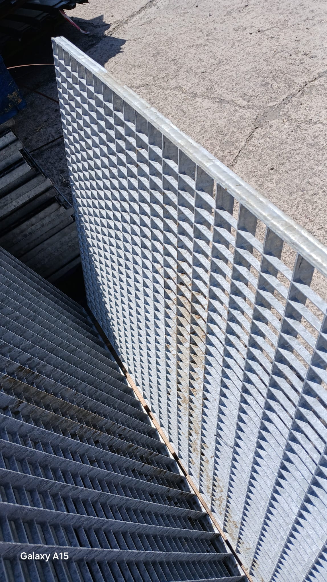 Galvanised Steel Walkway Flow Forge Grates / Panels