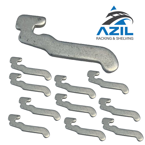 10 x Stow Pallet Racking Clips Safety Locking Pins (ACC002)