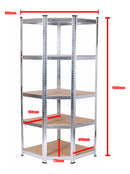 3 BAY SHELVING OFFER! | Black | 400mm Deep | Ref:BS009
