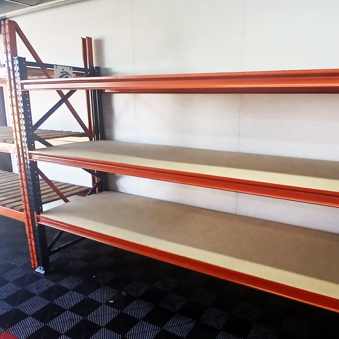Megalux Long Span Shelving 2.9m Long 900mm Deep (Used) Ref:LS023