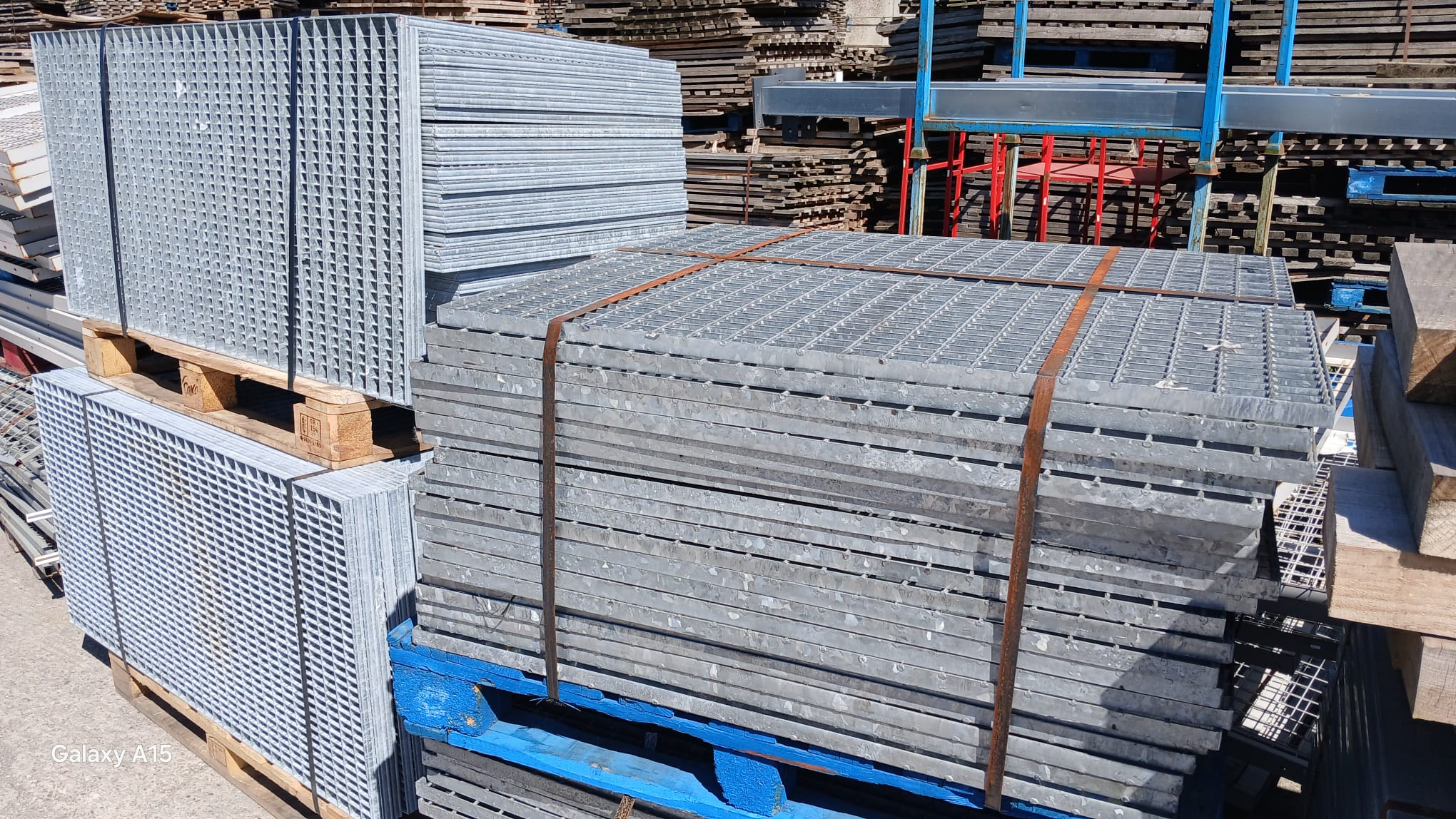 Galvanised Steel Walkway Flow Forge Grates / Panels