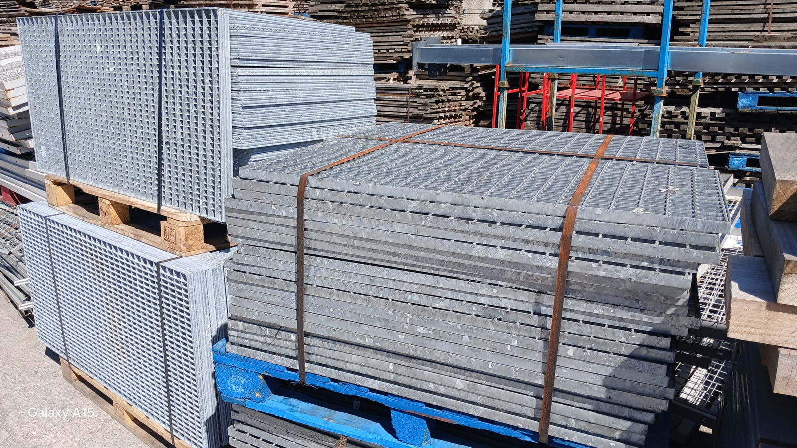 Galvanised Steel Walkway Flow Forge Grates / Panels