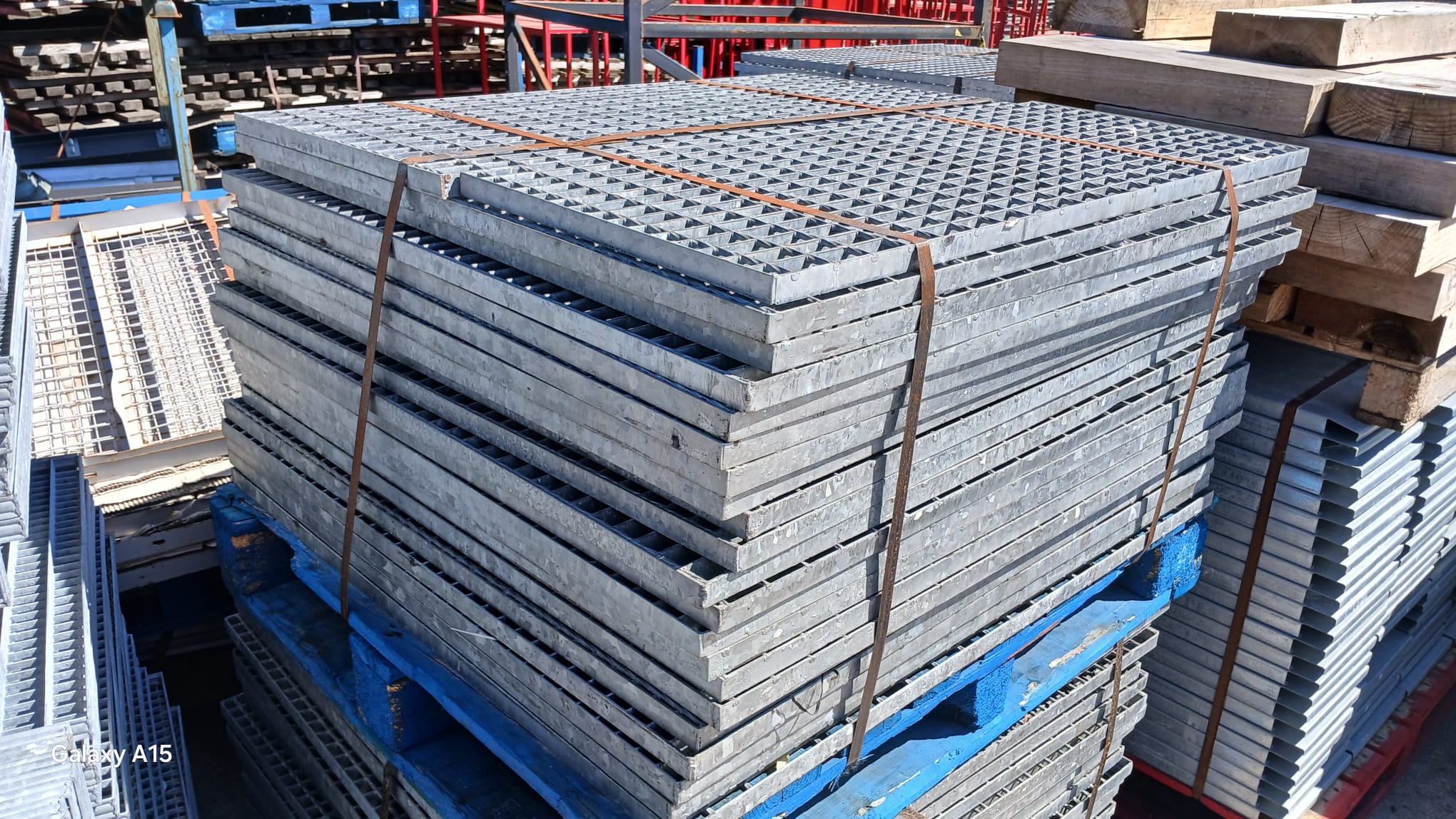 Galvanised Steel Walkway Flow Forge Grates / Panels