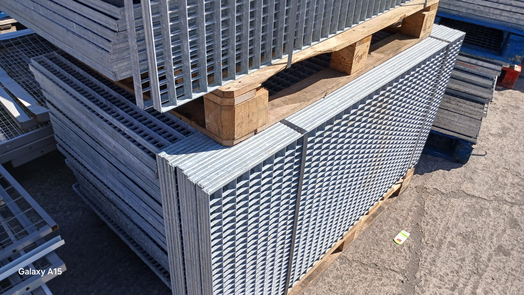 Galvanised Steel Walkway Flow Forge Grates / Panels