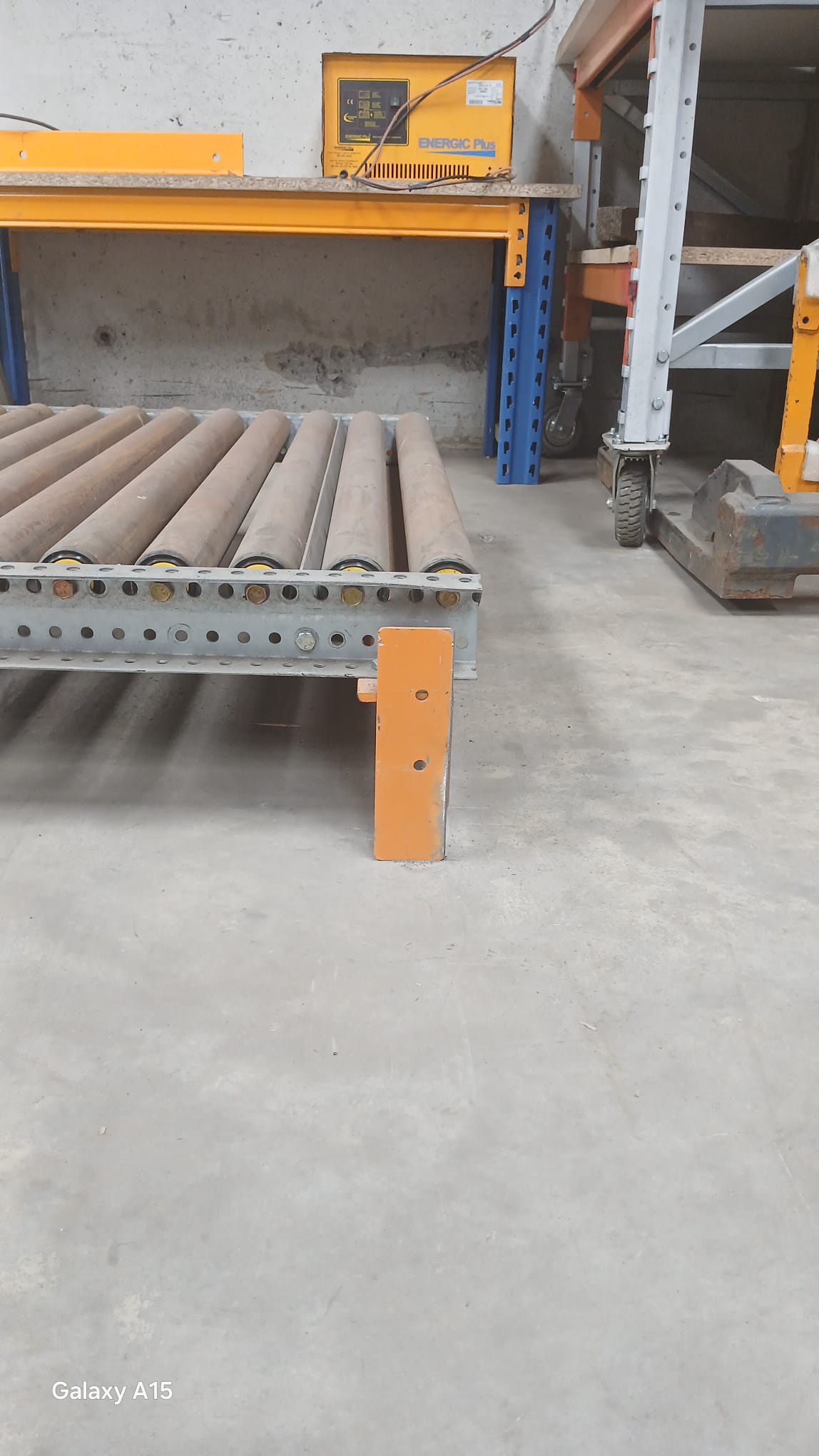 Heavy Duty Used Gravity 32 Roller Conveyor-24cm H (Ref:GRC07)
