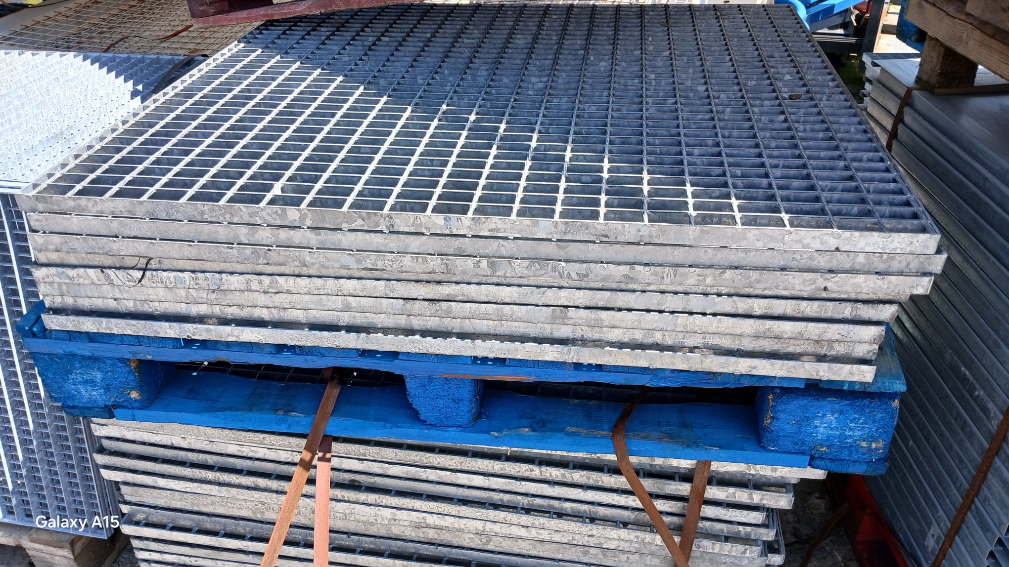 Galvanised Steel Walkway Flow Forge Grates / Panels
